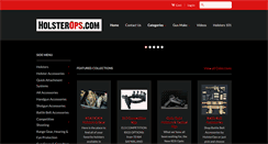 Desktop Screenshot of holsterops.com